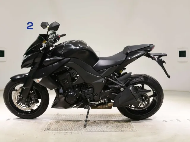 Kawasaki Z1000-4 2013, matt black, фото 2