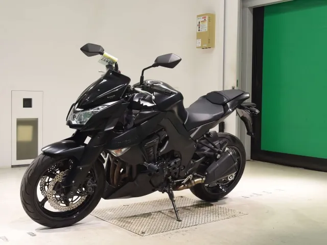 Kawasaki Z1000-4 2013, matt black, фото 4