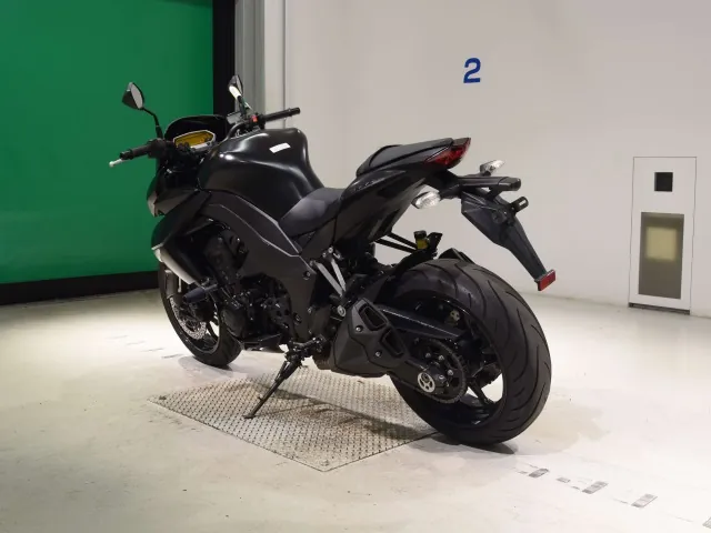 Kawasaki Z1000-4 2013, matt black, фото 6