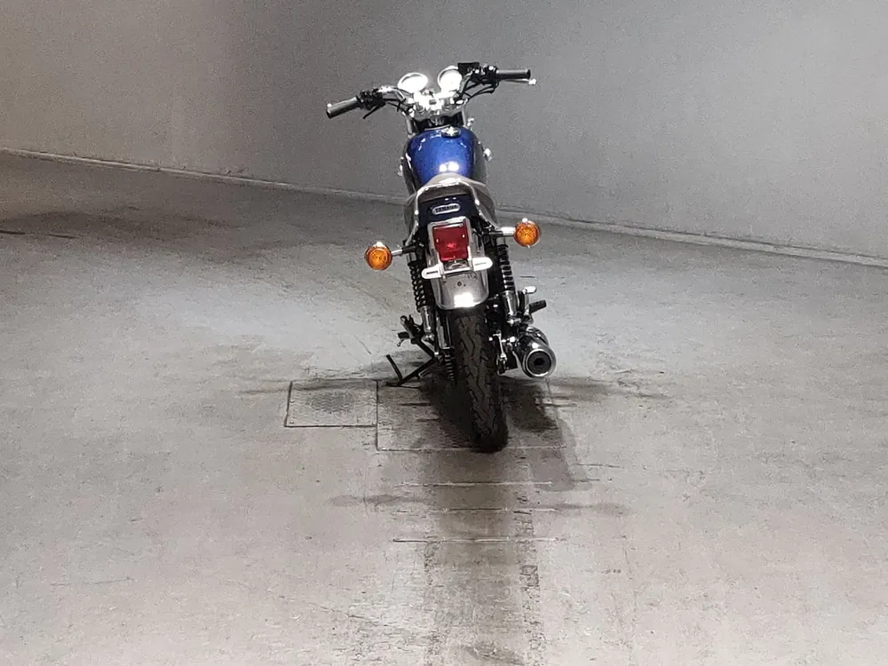 Yamaha SR400 Final Edition Limited 2021, синий, фото 4