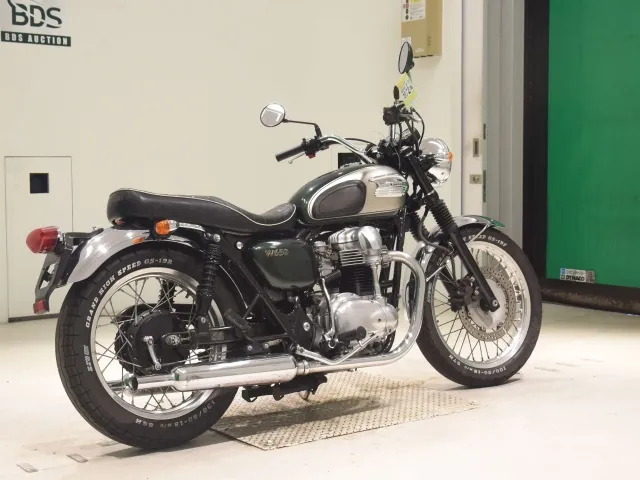Kawasaki W650 2008, зелёный, фото 5