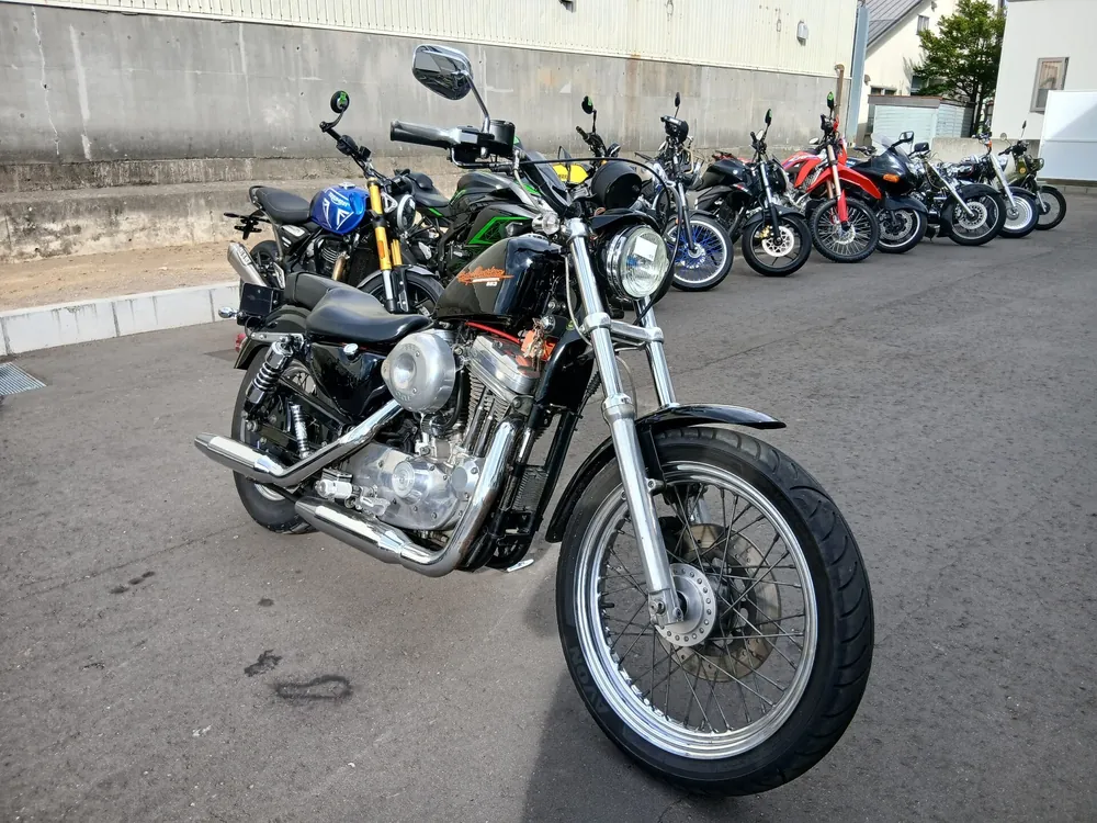 Harley-Davidson XLH883 1996, чёрный, фото 4