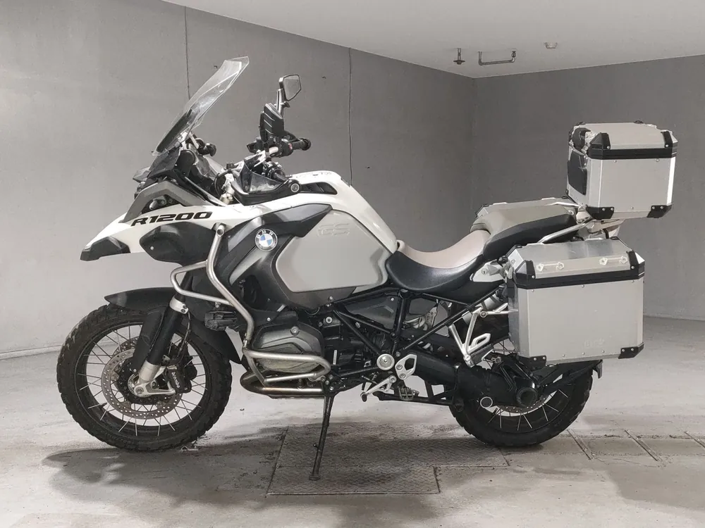 BMW R1200GS Adventure 2014, white/gray, фото 2
