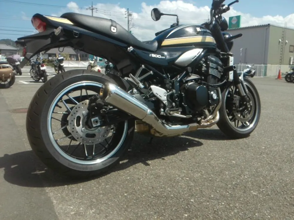 Kawasaki Z900RS 2025, black/silver, фото 4