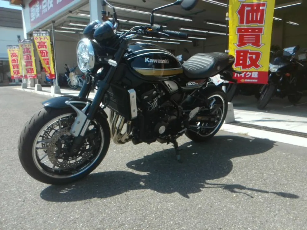 Kawasaki Z900RS 2025, black/silver, фото 5