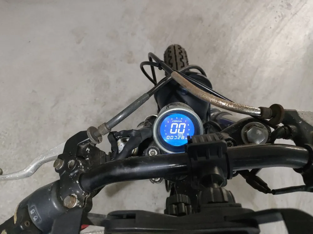 Kawasaki Estrella, фиолетовый, фото 5