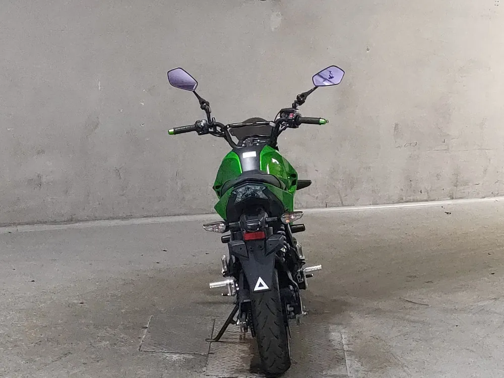 Kawasaki Z125 PRO, зелёный, фото 4