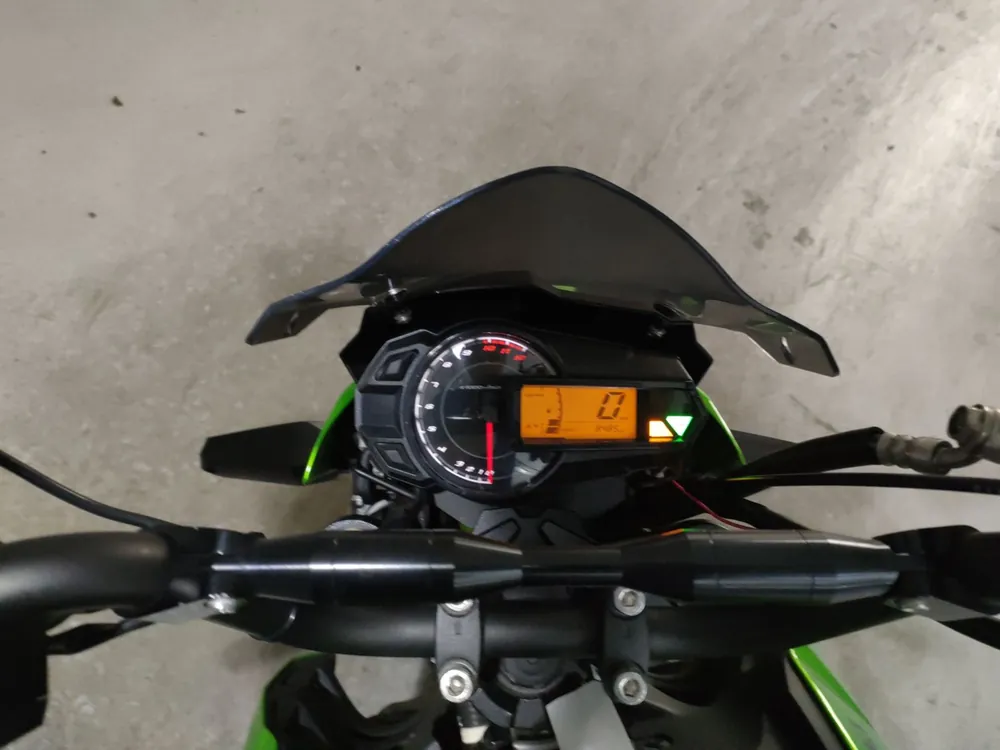 Kawasaki Z125 PRO, зелёный, фото 5