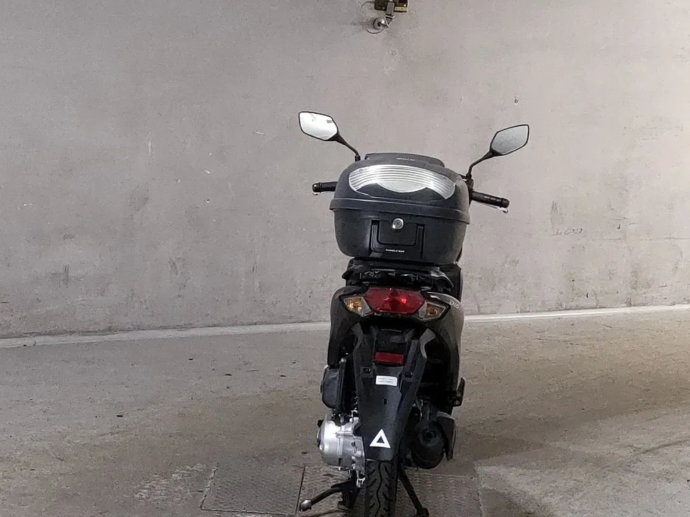 Honda Dio110-3 Basic, чёрный, фото 4