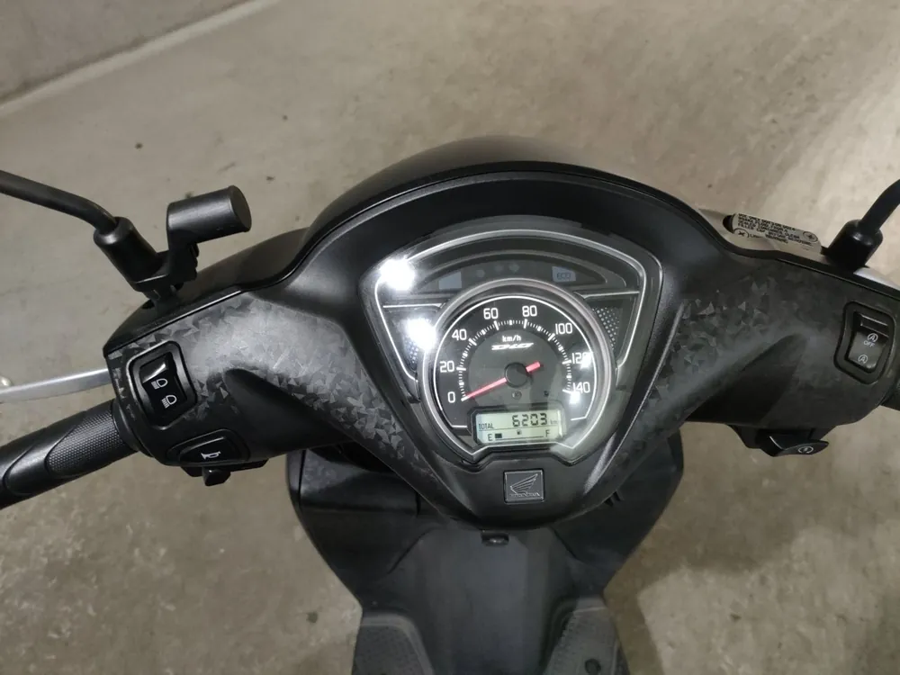 Honda Dio110-3 Basic, чёрный, фото 5