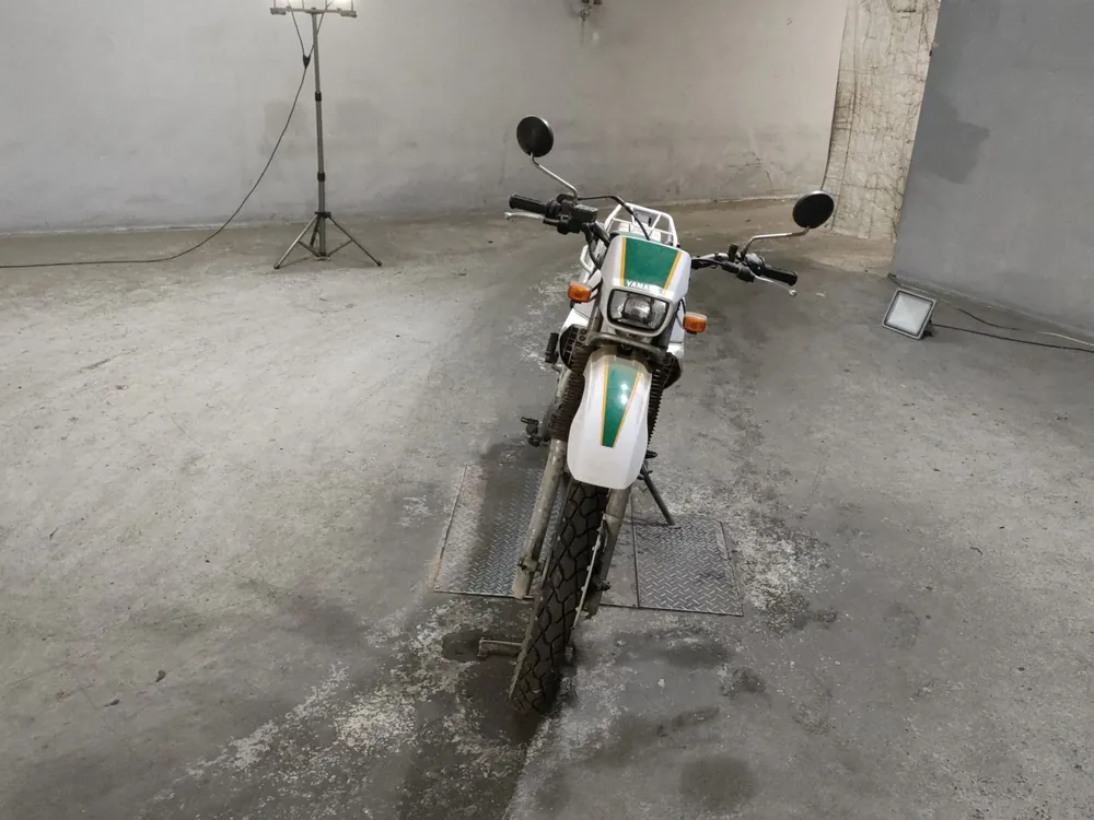 Yamaha Serow 225W, white/green, фото 3