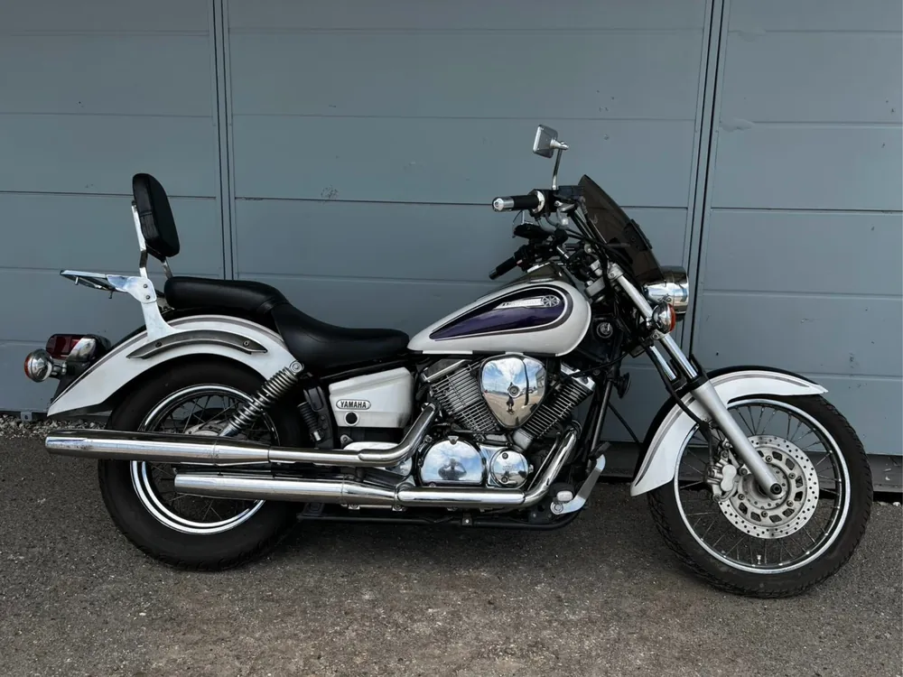 Yamaha Dragstar 250, white / purple, фото 2