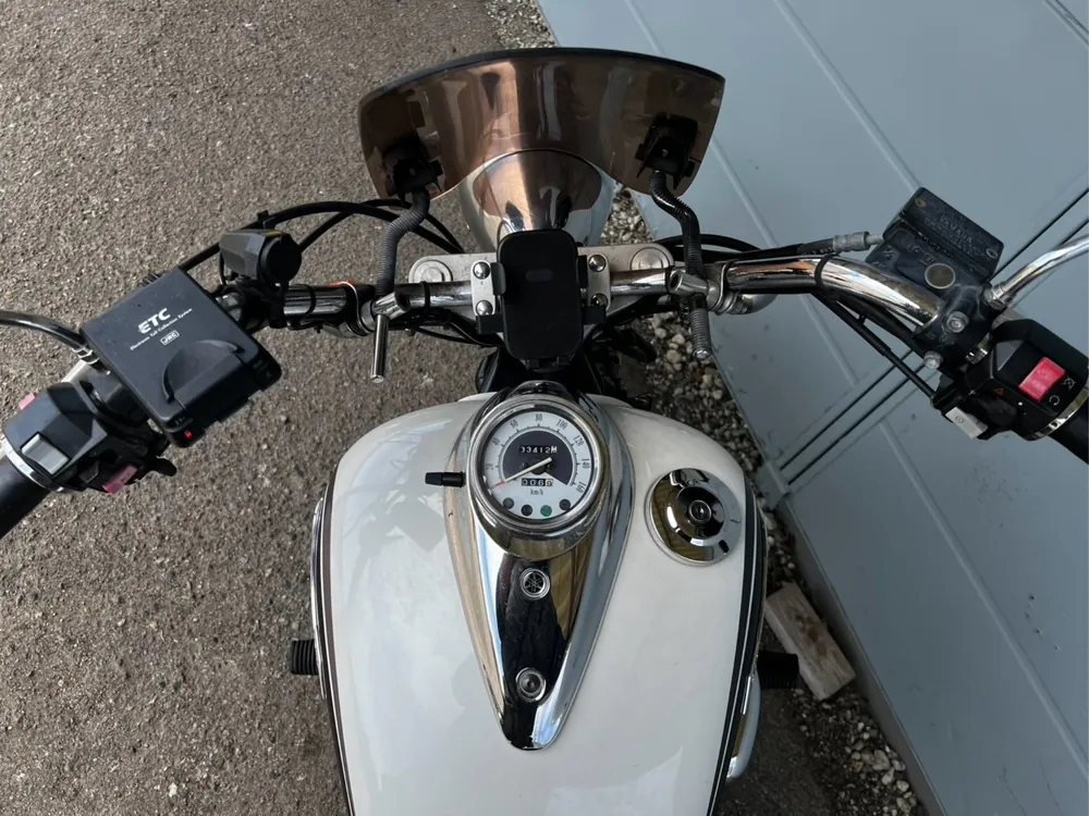Yamaha Dragstar 250, white / purple, фото 7