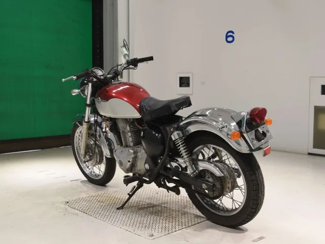 Kawasaki Estrella, red | silver, фото 6