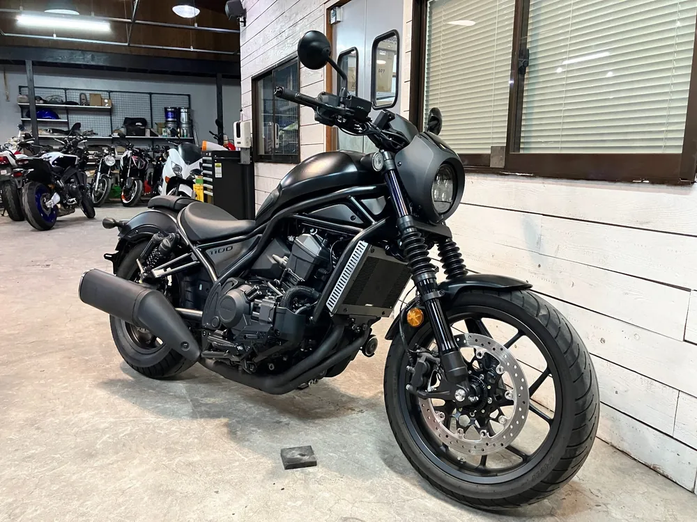 Honda Rebel 2026, mat black, фото 7