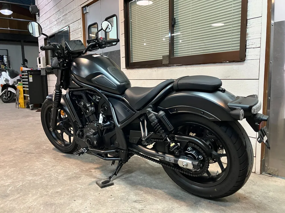 Honda Rebel 2026, mat black, фото 9