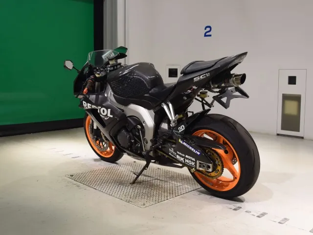 Honda CBR1000RR 2008, matt black, фото 6