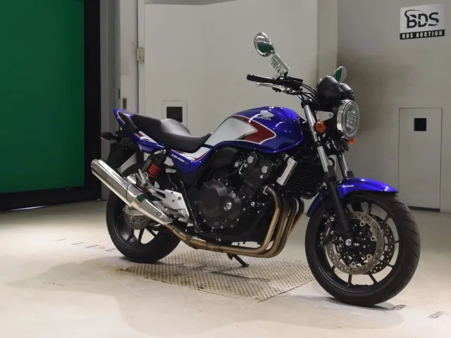 Honda CB400SB 2022, white | red | blue, фото 3