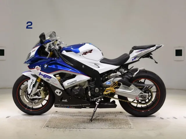 BMW S1000Rr 2015, white | red | blue, фото 2