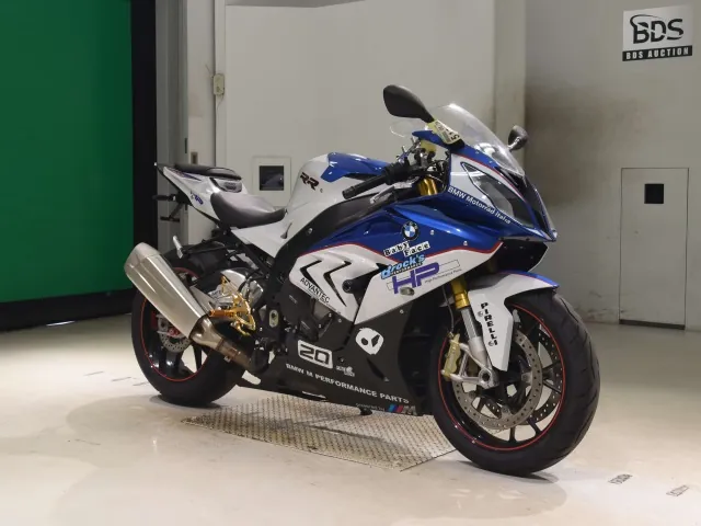 BMW S1000Rr 2015, white | red | blue, фото 3