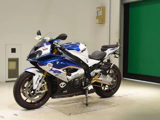 BMW S1000Rr 2015, white | red | blue, фото 4