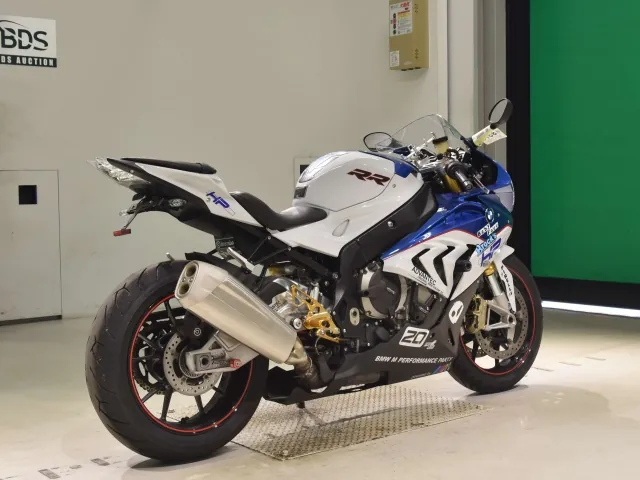 BMW S1000Rr 2015, white | red | blue, фото 5