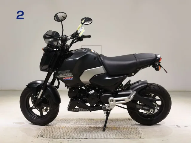 Honda Grom, matt black, фото 2