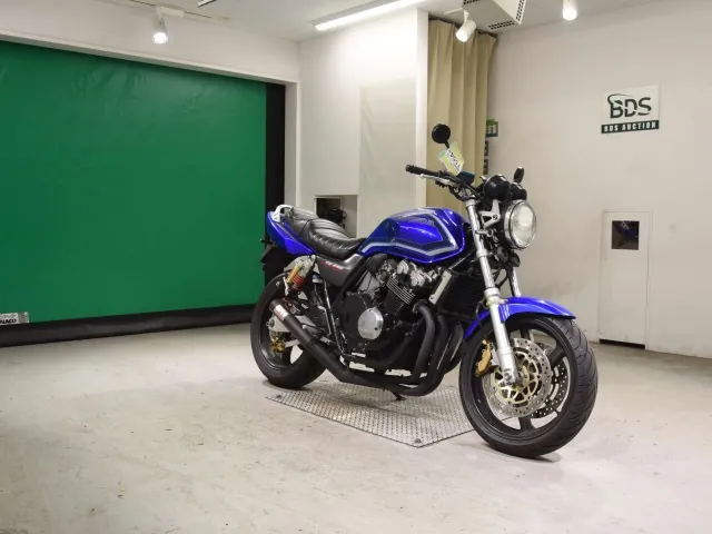 Honda CB400 Super Four 2001, синий, фото 3