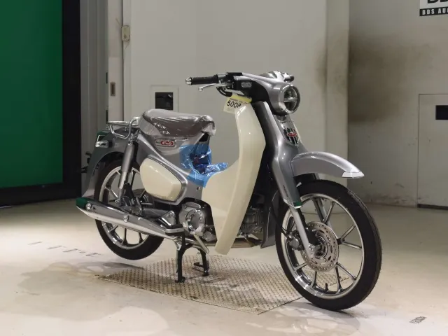 Honda C125-2, серебристый, фото 3