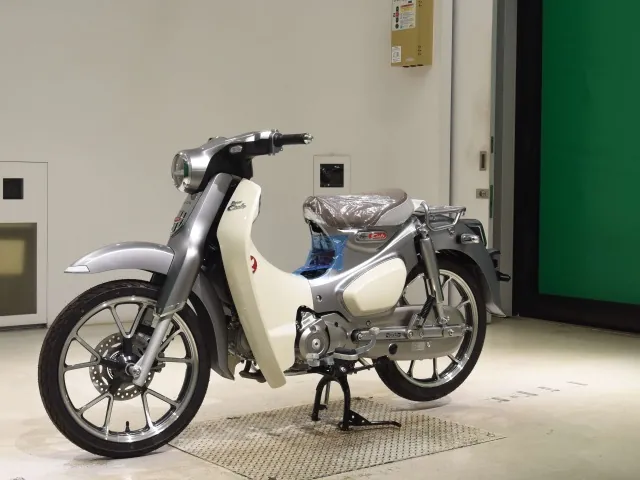 Honda C125-2, серебристый, фото 4