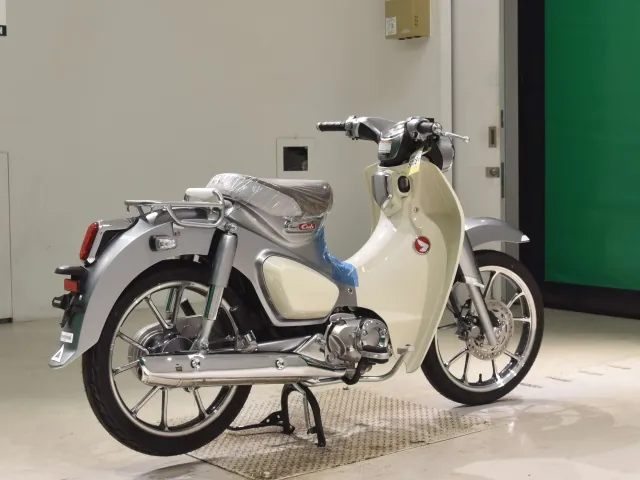 Honda C125-2, серебристый, фото 5