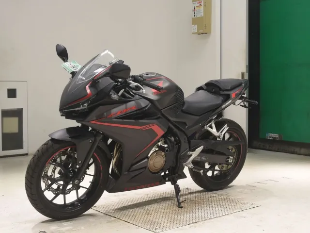 Honda CB400X 2021, matt black, фото 4