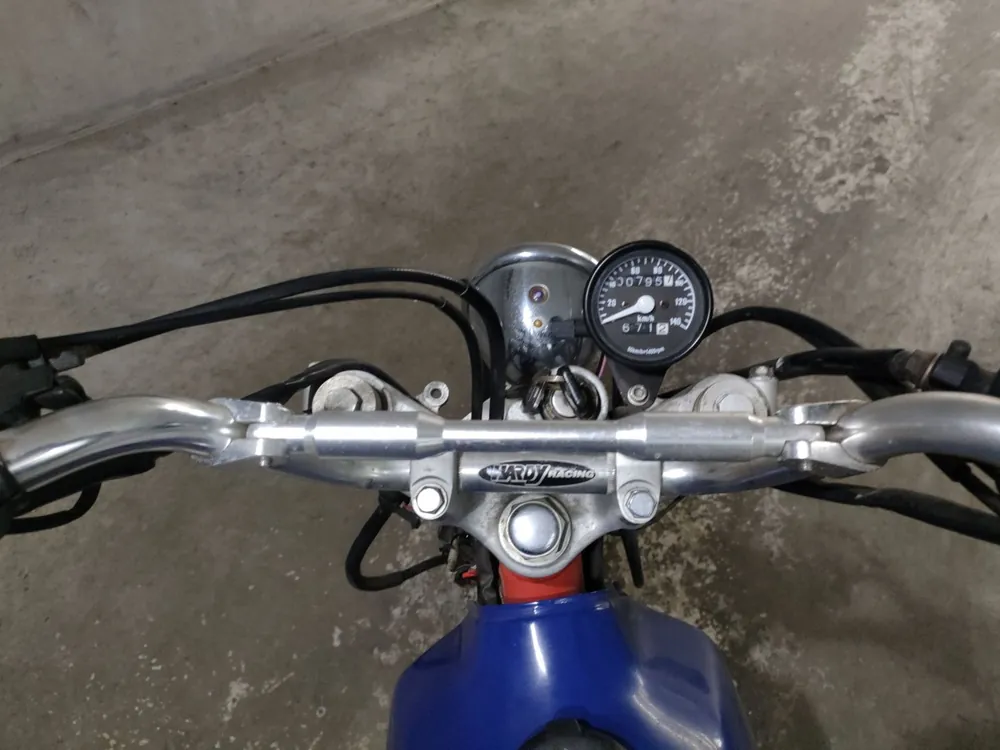 Honda FTR223 MC34, синий, фото 5