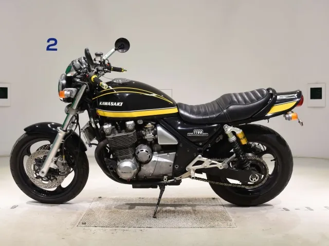 Kawasaki ZRX1100 1992, black | yellow, фото 2