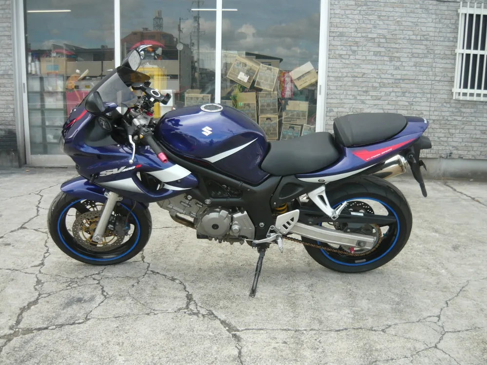 Suzuki SV400 2007, navy blue /p white, фото 2