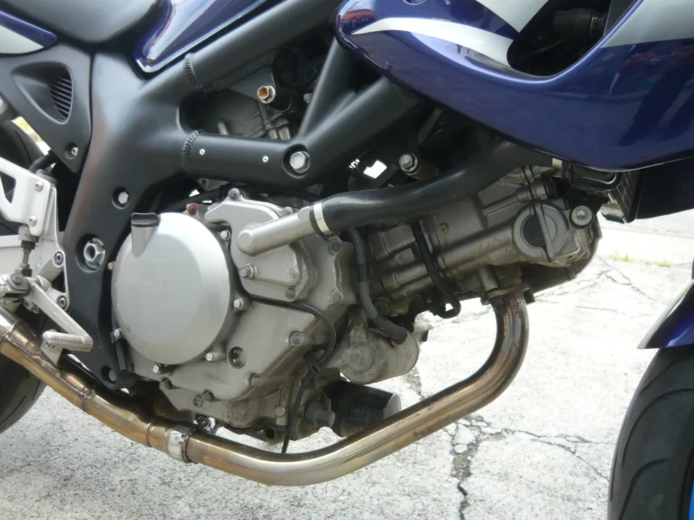 Suzuki SV400 2007, navy blue /p white, фото 5