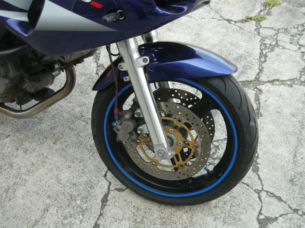 Suzuki SV400 2007, navy blue /p white, фото 6
