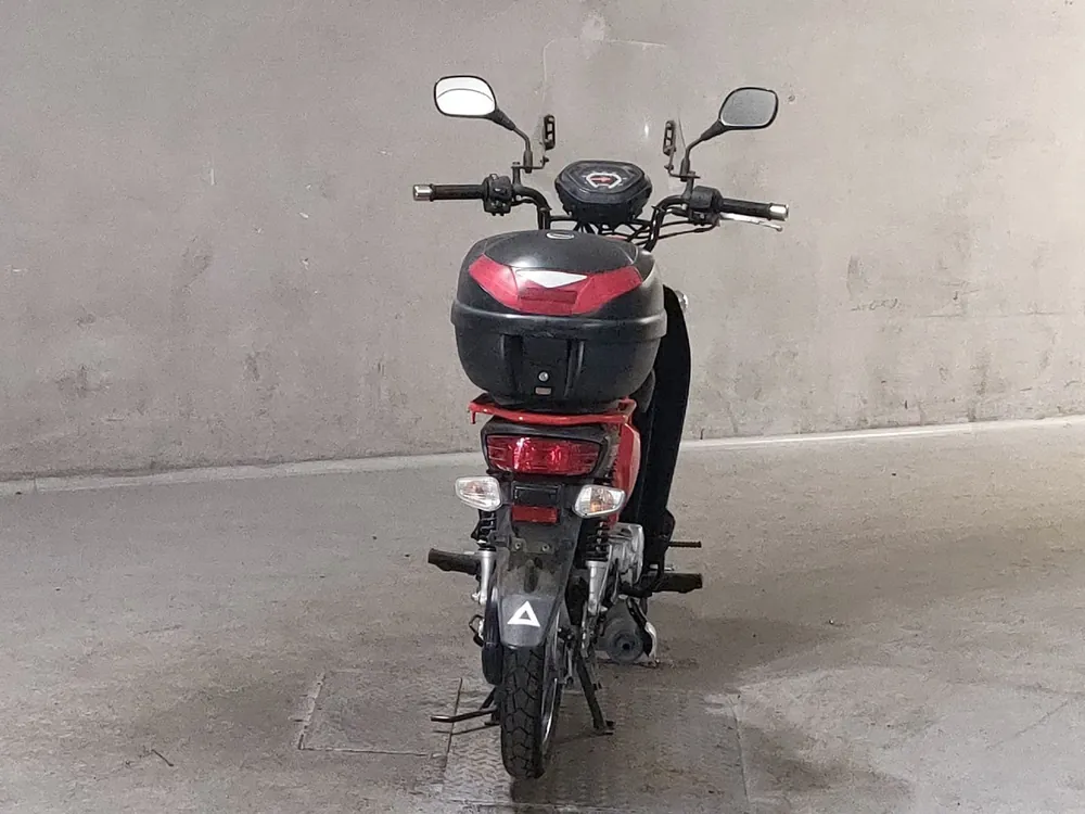 Honda Cross Cub, красный, фото 4