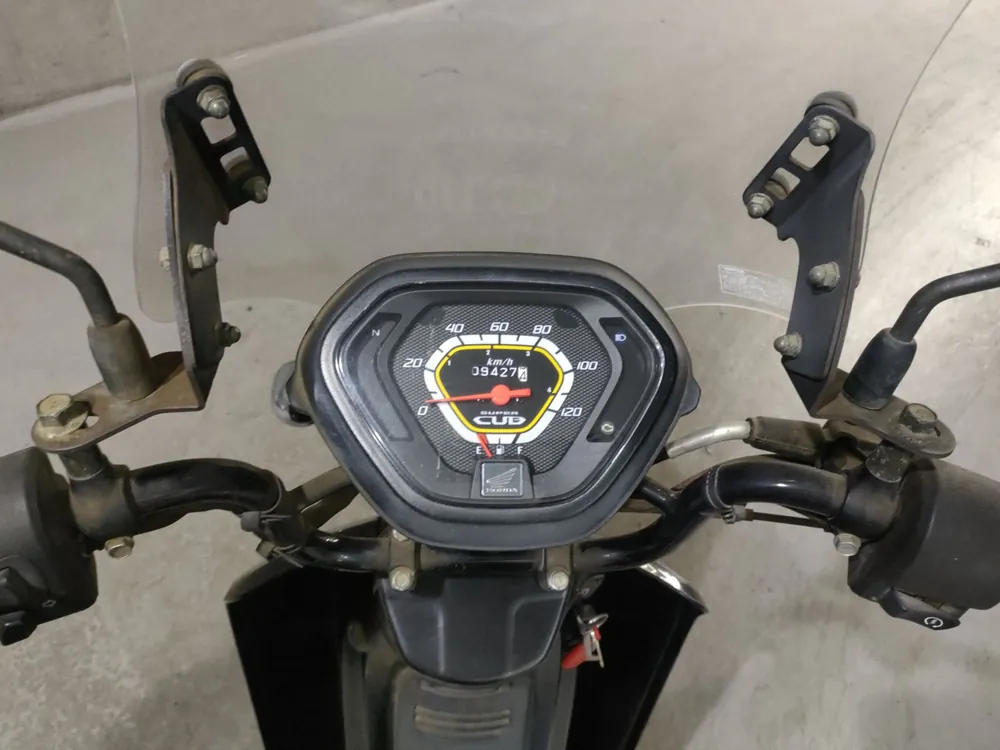 Honda Cross Cub, красный, фото 5