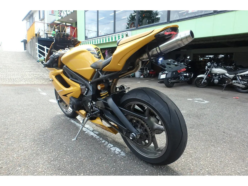 Triumph Daytona 675 2006, жёлтый, фото 12