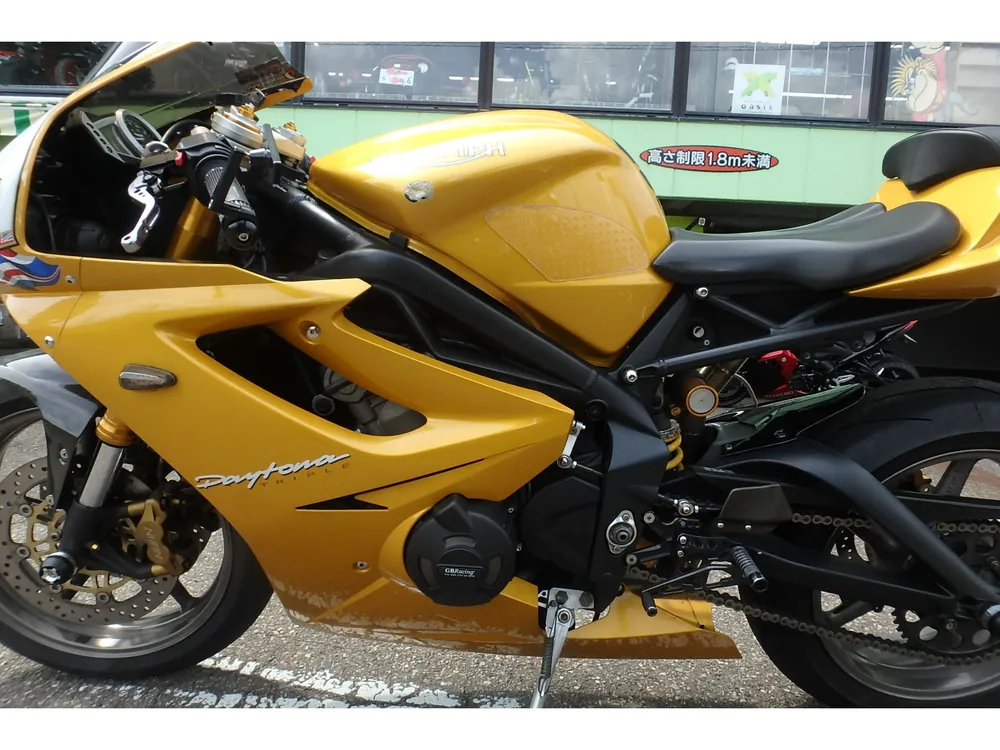 Triumph Daytona 675 2006, жёлтый, фото 14