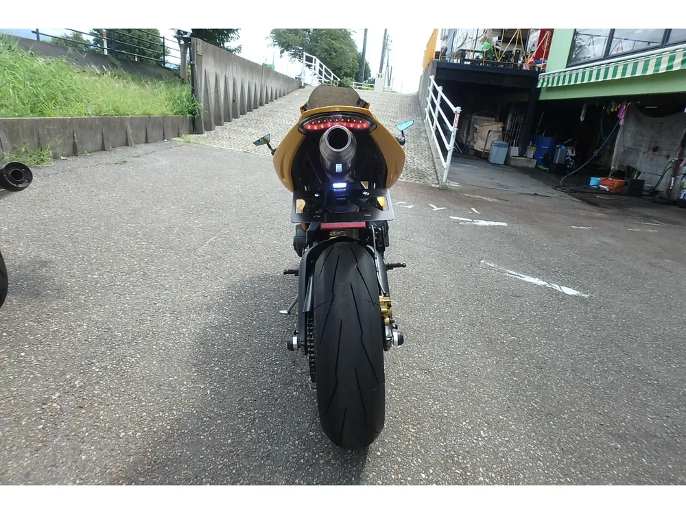 Triumph Daytona 675 2006, жёлтый, фото 8