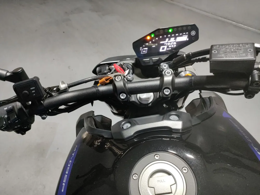 Yamaha Mt-09A 2018, black/silver, фото 5