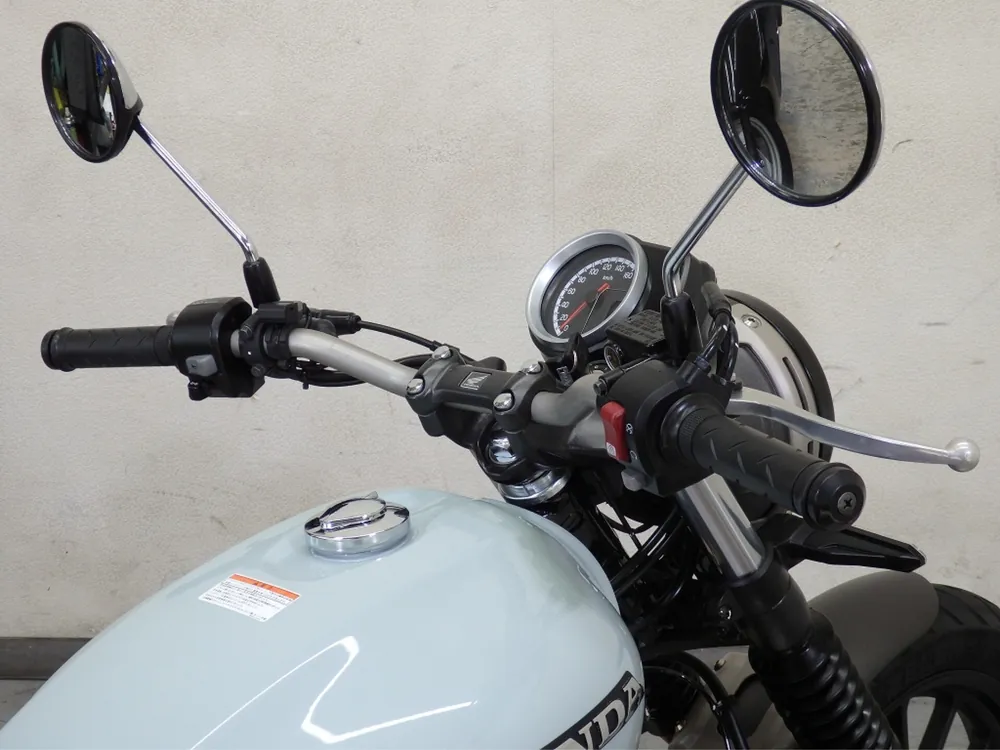 Honda GB350S 2023, light blue, фото 9