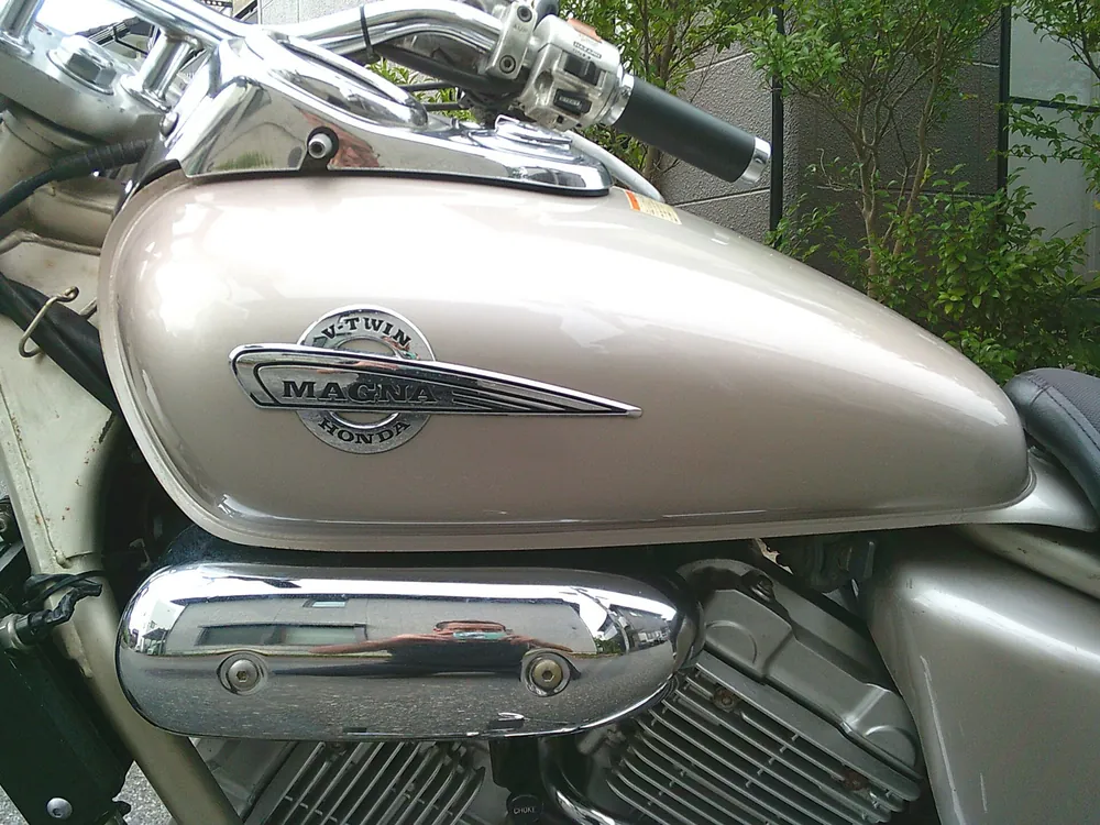 Honda V-Twin Magna 250, золотистый, фото 8