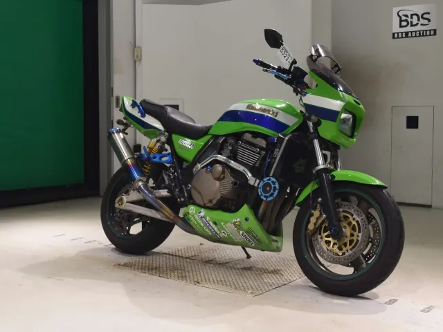 Kawasaki ZRX1200R 2002, зелёный, фото 3