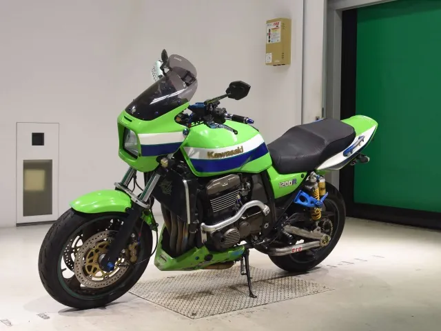 Kawasaki ZRX1200R 2002, зелёный, фото 4