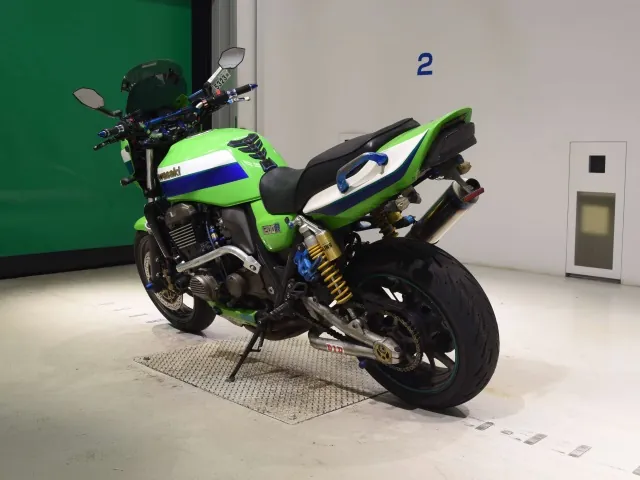 Kawasaki ZRX1200R 2002, зелёный, фото 6