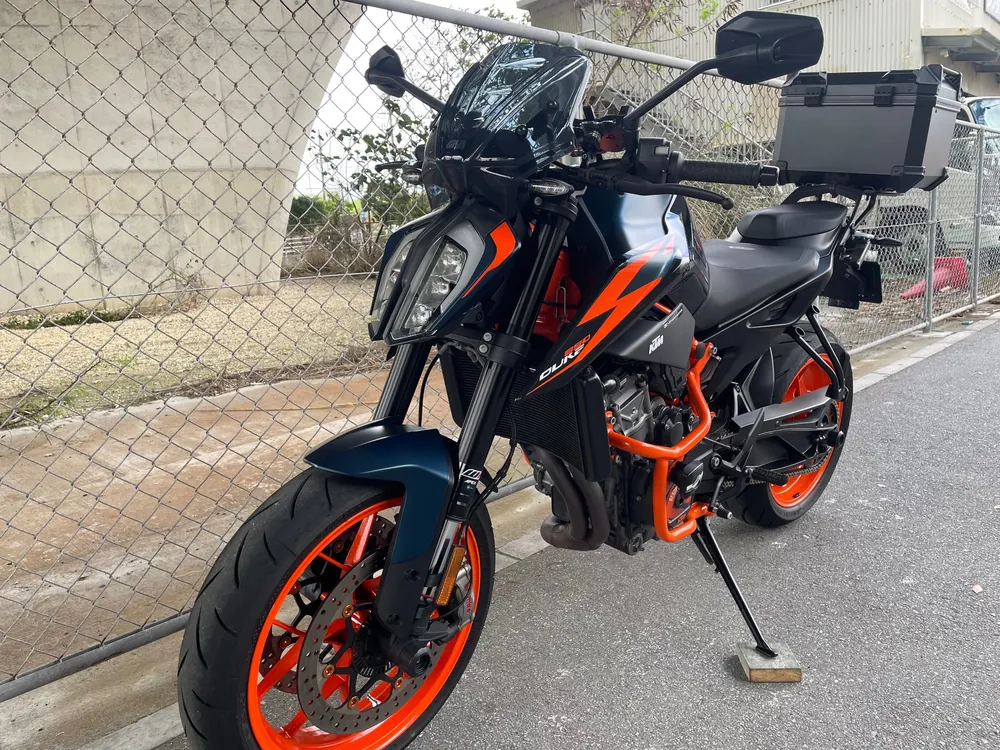KTM 890Duke 2023, black / orange, фото 12