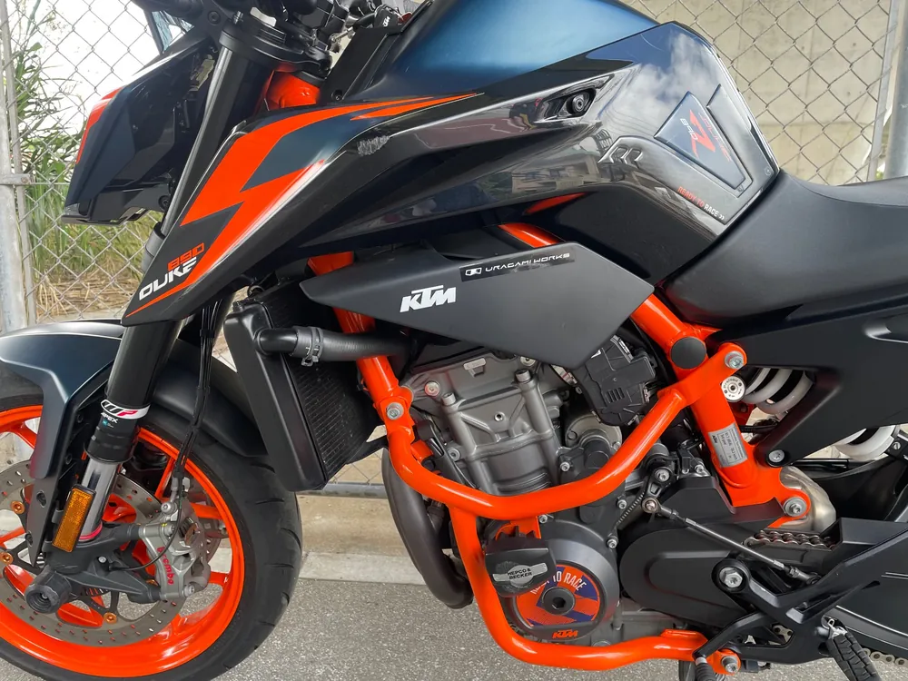 KTM 890Duke 2023, black / orange, фото 13